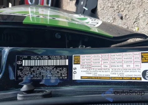 2020 Toyota Corolla Le z USA, uszkodzony, nr VIN JTDEPRAE9LJ113153